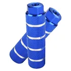 1 пара алюминиевых нескользящих педалей оси велосипеда для горного велосипеда Нескользящие Передние Задние оси подножки для велосипеда