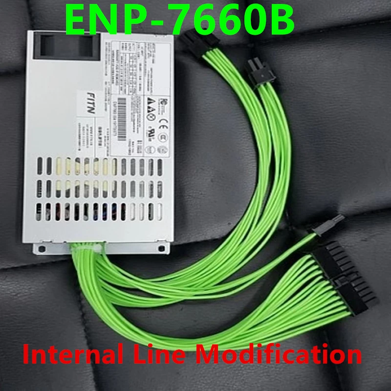 

Новый оригинальный блок питания для Enhance 80plus Platinum ITX Flex Small 1U K39 600 Вт импульсный источник питания