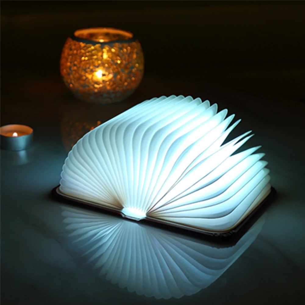 Складная Светодиодная лампа-книжка с USB-зарядкой | Лампы и освещение