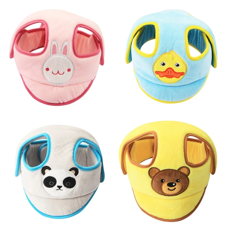 

Lightweight Cute Baby Protective Hat Adjustable Head Protector Helmet Anti-drop Head for 6-24Months Walking Crawling