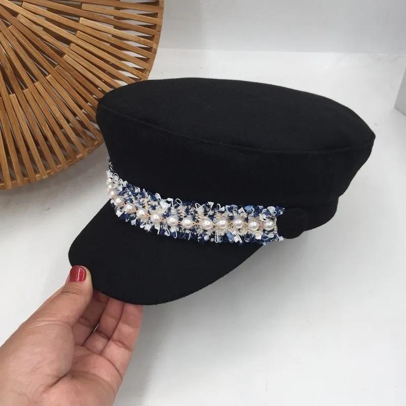 Новая шерстяная английская шапка на осень и зиму Повседневная для конного спорта