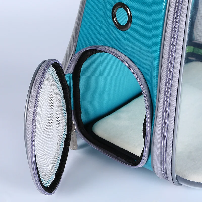 

Pet Panoramic Window Breathable Bag Car Bicycle Window Bubble Cat Dog Travel Carrying Bag Transparent Pet Backpack