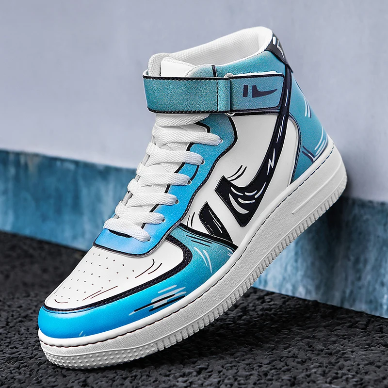 

Mens High Tops Fashion Sports Shoes Running Shoes