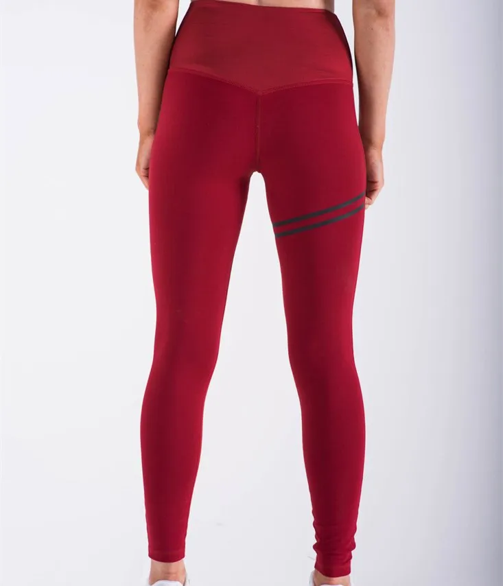 

Women Yoga Sportswear Pants High Elastic Fitness Sport Leggings Tights Slim Running Training Trousers