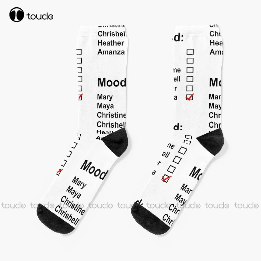 

Selling Sunset - Mood - Amanza Socks Tall Socks For Women Unisex Adult Teen Youth Socks Custom Gift 360° Digital Print Women Men