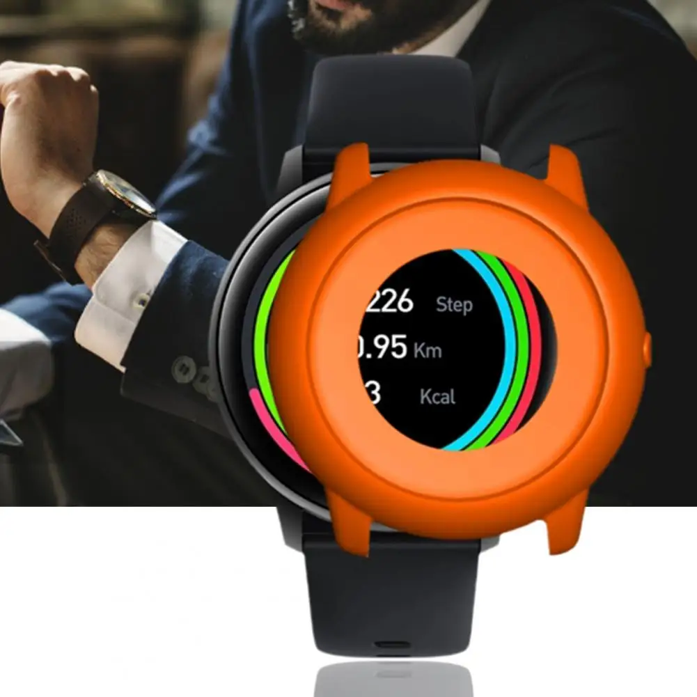 silicone case for xiaomi imilab kw66 47mm general purpose bumper smartwatch accessories protection cover kw66 free global shipping