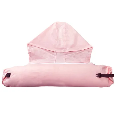 U образная подушка для шеи с капюшоном затеняющая самолет путешествий u хороший