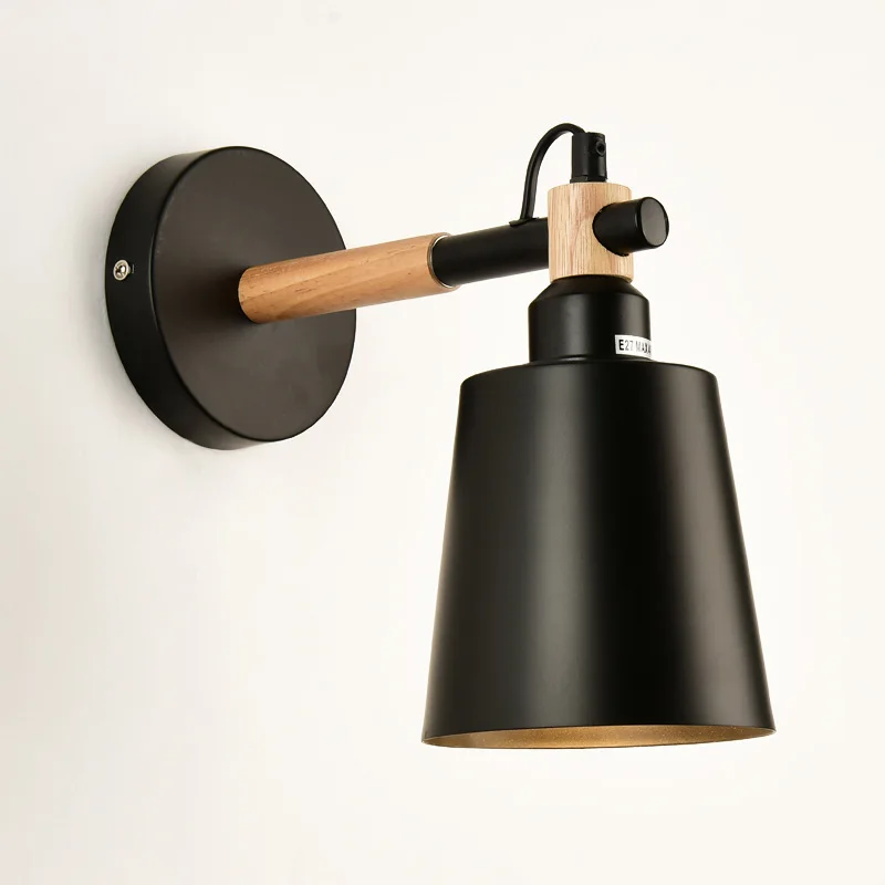 Creative Kitchen Aisle LED Wall Light Fixtures Wood Folding Lamp Sconce Dining Living Room Bedroom Foyer Home Lighting | Освещение