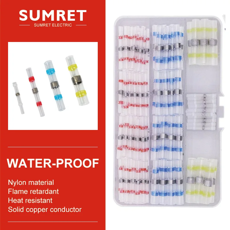 Термоусаживаемая клемма для кольцевого паяльного кольца водостойкий