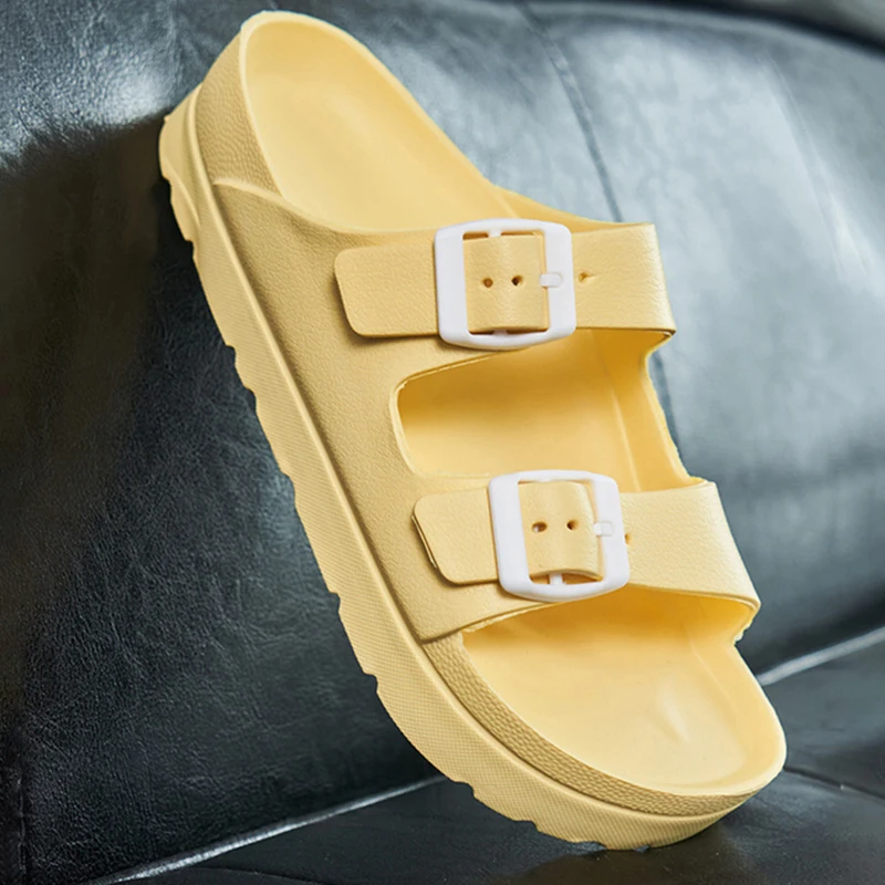 

2021 Summer New Ladies Sandals Platform Sandals Flat Sandals Vacation Beach Shoes Outdoor Non-slip Open-toe Sandals casual shoes