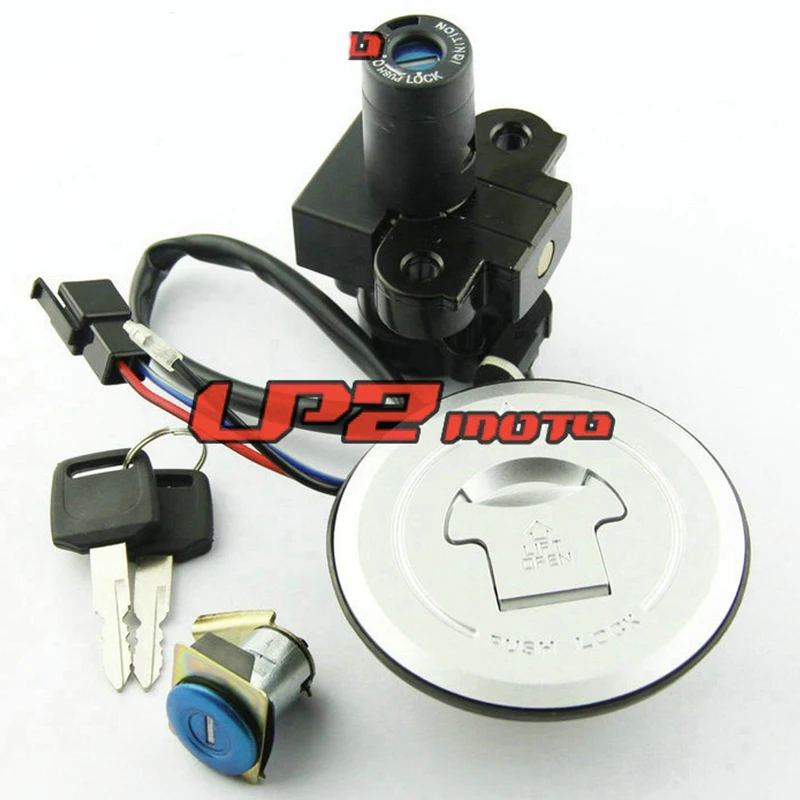 Переключатель зажигания газовая крышка замок сиденья набор ключей для Honda Hornet 250