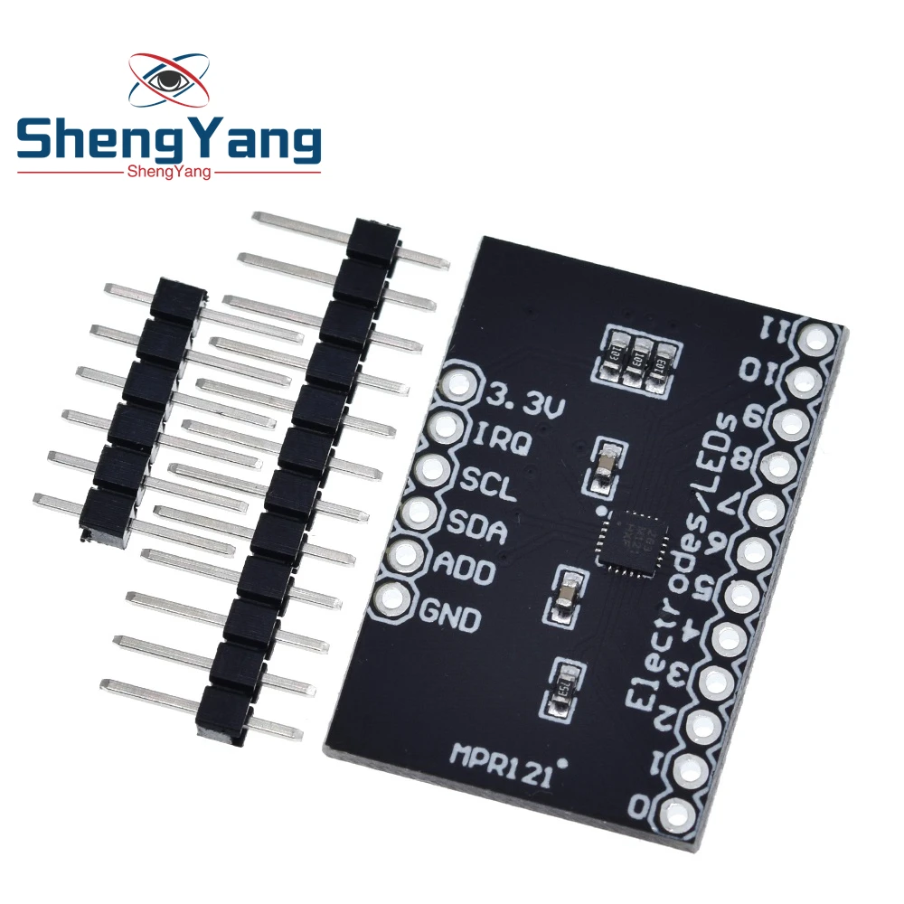 Коммутационная плата ShengYang MPR121 V12 для Arduino емкостный сенсорный модуль контроллера