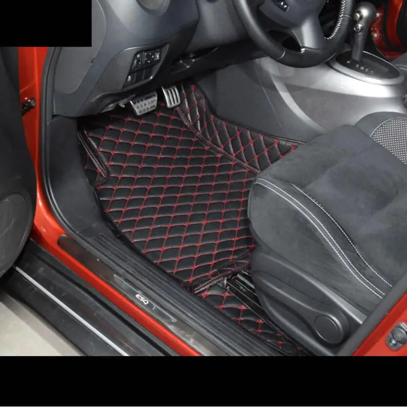 for leather car floor mat for nissan juke 2010 2018 2017 2016 2015 2014 2013 2012 2011 accessories interior styling