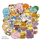 Водостойкая мультяшная наклейка на мобильный телефон с покемоном