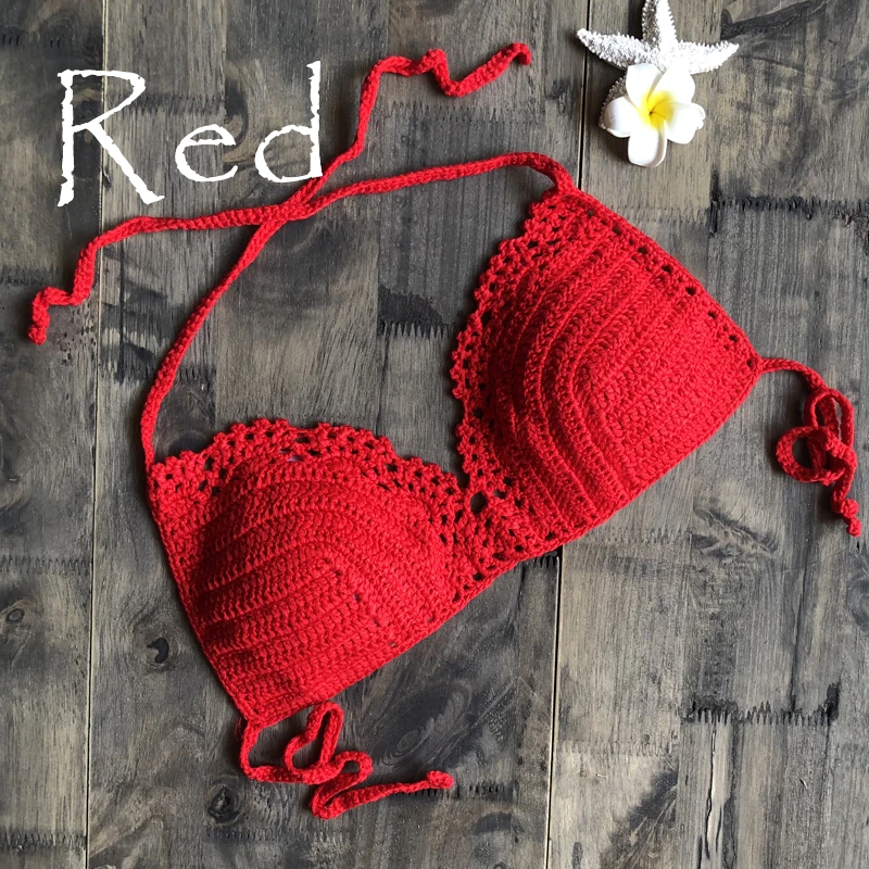 Купальник LOOZYKIT Solid Bikinis 2019 Mujer с крючком на пляжные топы, вязаный сексуальный женский плавательный бюстгальтер без подкладки женского купальника.