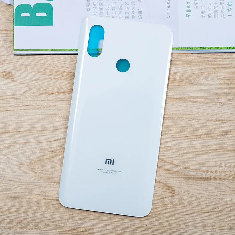 xiaomi mi 8 mi 8 Задняя стеклянная крышка батарейного отсека задняя дверь Корпус чехол mi 8 панель Замена для xiaomi mi 8 с логотипом