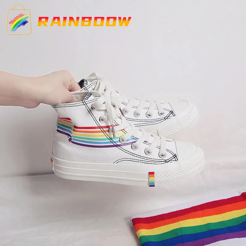 

кроссовки мужские Вулканизированная обувь кроссовки Мужская повседневная обувь Мужские парусиновые кроссовки, повседневная обувь радужн...