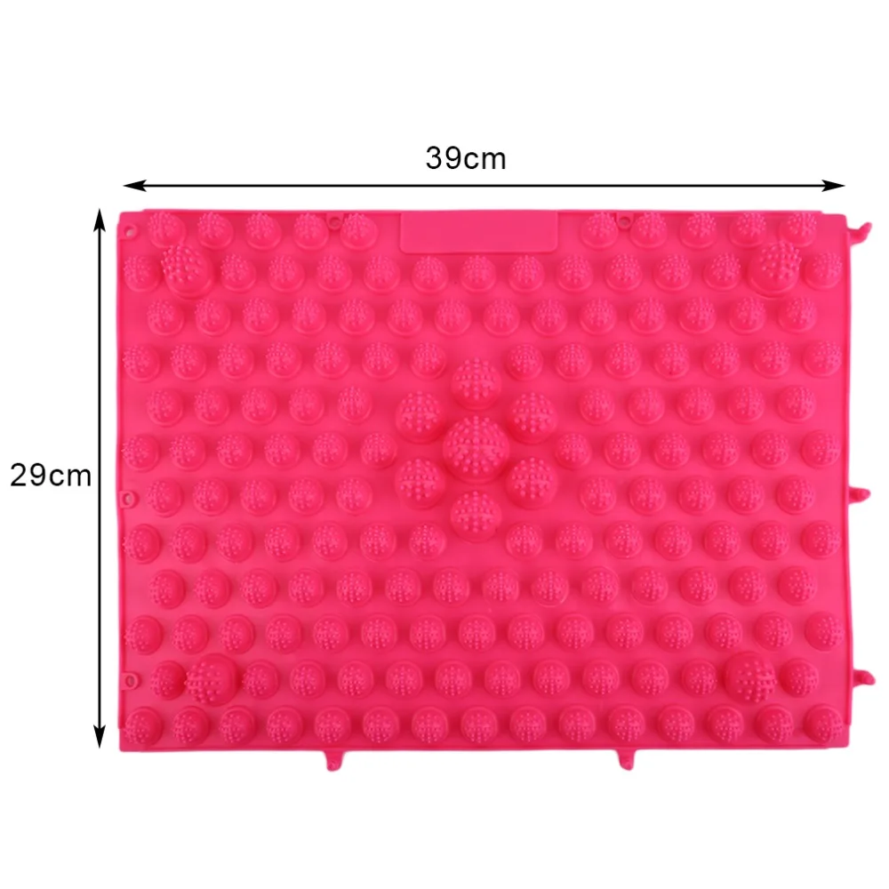 

Korean Style Adults Foot Massage Pad TPE Modern Acupressure Reflexology Yoga Mat Acupuncture Rugs Fatigue Relieve 29*39cm