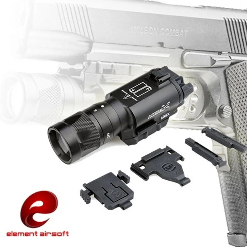 

Вспышка для пистолета Element Airsoft X300V X300, светодиодная лампа для оружия вампира, Охотничий Тактический светсветильник льник Для Софтбола s EX381