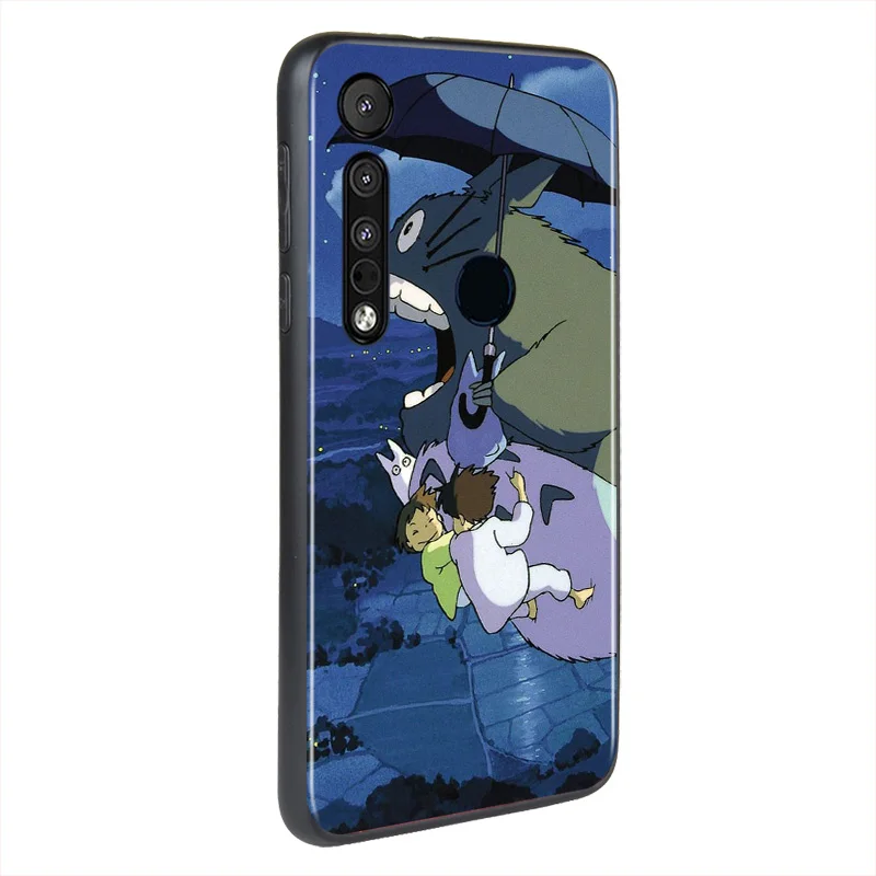 

Cute Totoro Anime Studio Ghibli For Motorola Edge G Stylus 5G G8 G9 Play Power Lite One Huper Marco Fusion Plus Phone Case