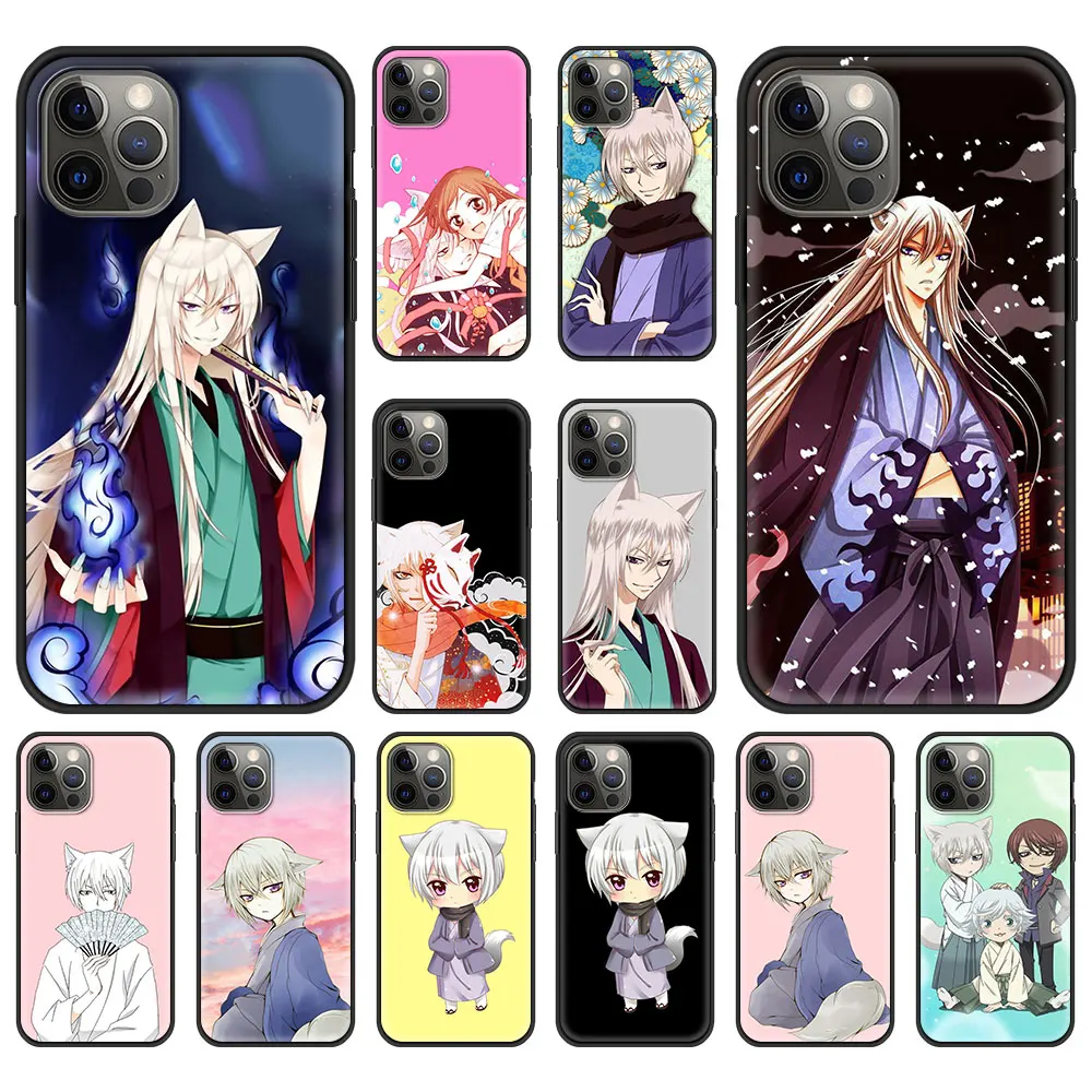 

Чехол для телефона с аниме Kamisama Hajimemashita Tomoe, роскошный черный матовый чехол для iPhone 13, 12, 11 Pro MAX, XR, X, SE, XS, 7, 8 Plus