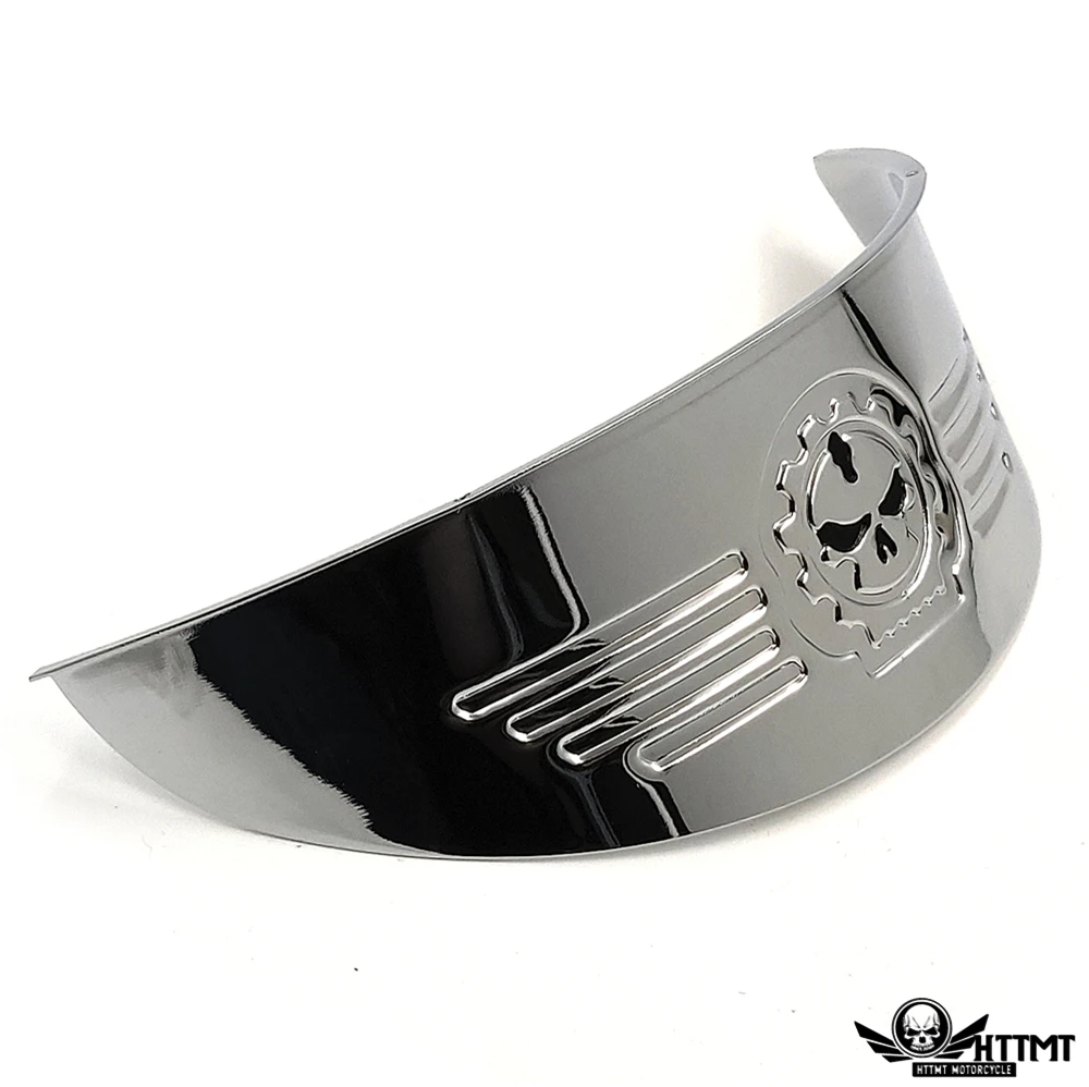 Aftermarket аксессуары для мотоциклов 7 ''фара козырек для Yamah Road Royal V Star Virago, Hond Cruisers черный - Цвет: MT325-014A-CD