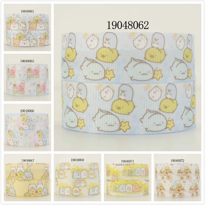 Winsome 50 ярдов 16 мм 38 75 Серия животных мультфильм красочные печатные Grosgrain FOE ленты |