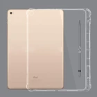 Чехол для планшета с держателем для ручки для iPad Mini 5 2019 7,9 дюйма, мягкая задняя крышка из ТПУ для iPad Mini5 A2126 A2124 A2133 7,9, силиконовый чехол