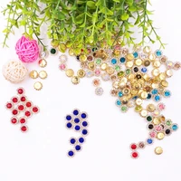 top claw cup glass rhinestones strass shiny crystals stones trim gold base sew on rhinestones for clothes diy sewing accessories