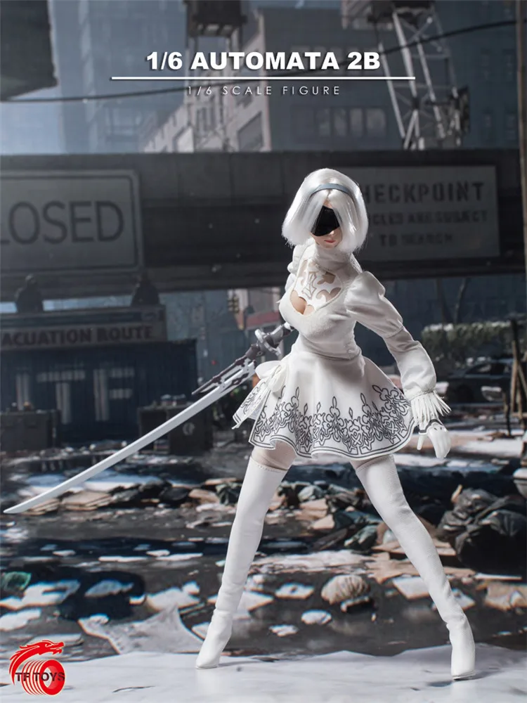 1/6 весы сексуальные женские рисунок аксессуар НИР: автоматы 2B YoRHa женский манекен