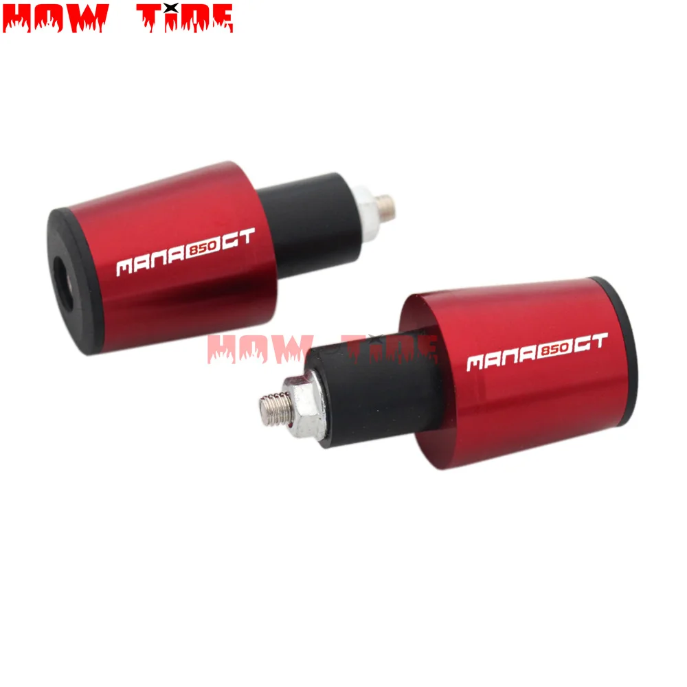 

Motorcycle 7/8'' 22MM Handlebar Grips Handle Bar Cap End Plugs For Aprilia MANA 850 GT 2007-2012 2008 2009 2004