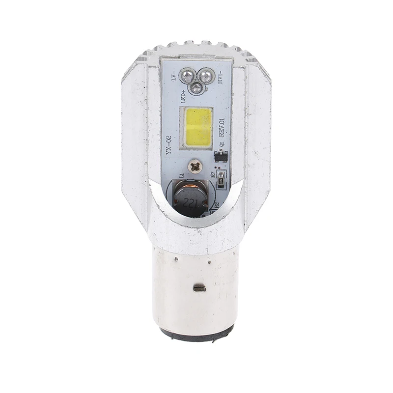 

Led Motorcycle Headlight Scooter Bulb H6 Ba20d 6000k Light ATV Moto Fog Lamp