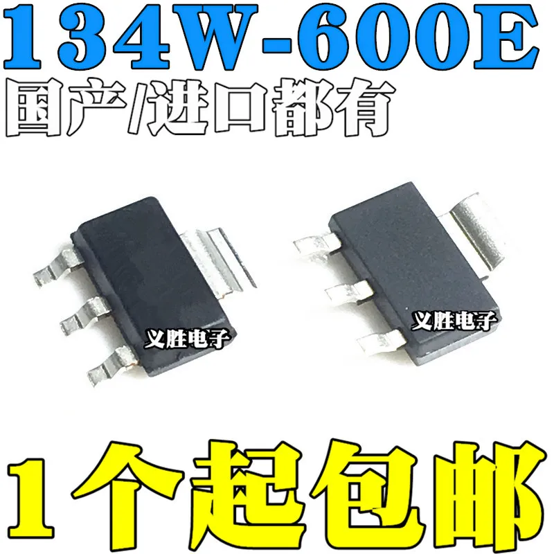 20 pçs/lote BT134W-600E BT134-600 4A600V СОТ-223 | Электронные компоненты и принадлежности
