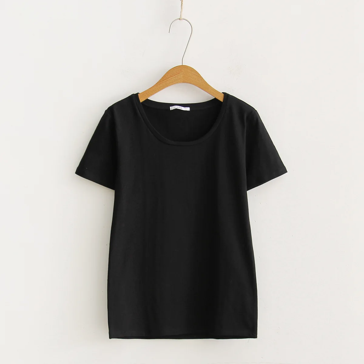 RC22 Лето Черный 2020 короткий бежевый рукав футболка Женская Топ Одежда|Футболки| |