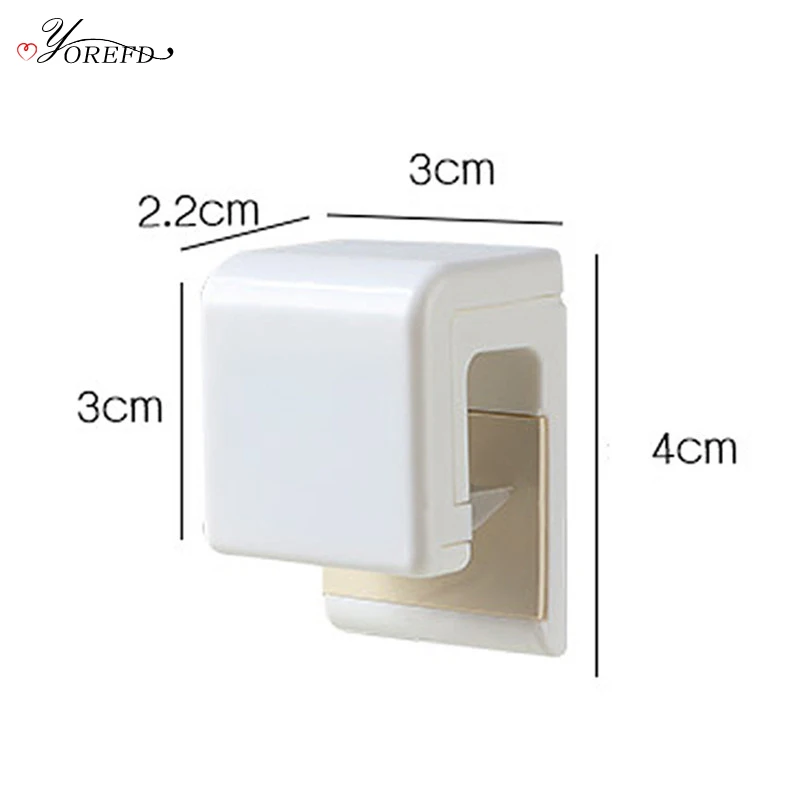 

OYOREFD Creative Wall Mounted Toothpaste Holder Multi-function Bathroom Facial Cleanser Toothpaste Holder Bathroom Accessories