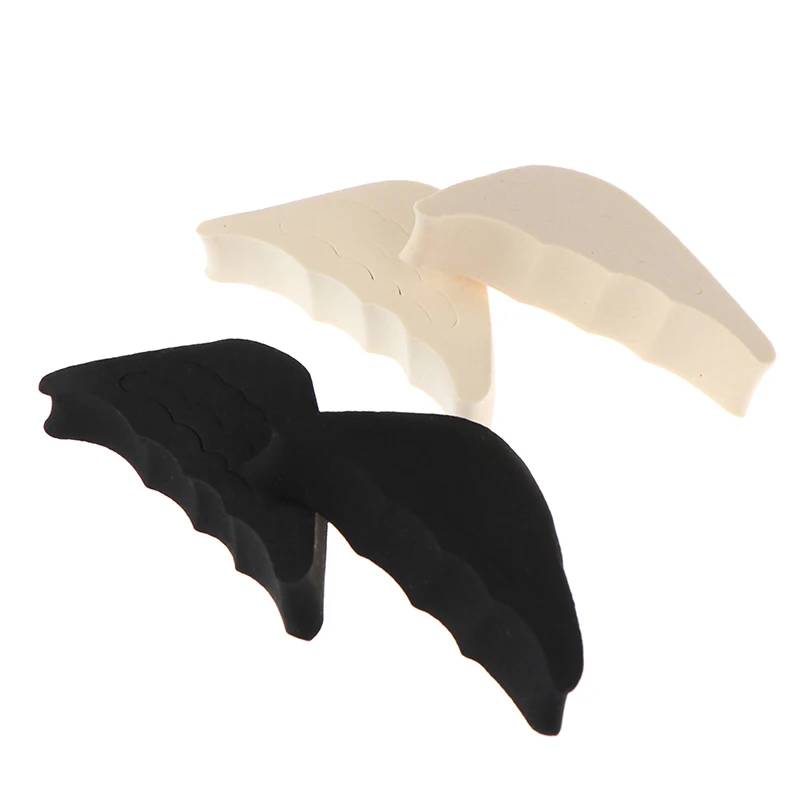 1 пара туфли из губчатого материала на высоком каблуке с заглушкой для носка