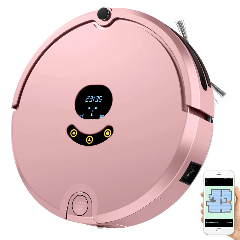 

EZSOZO Sweeping Robot Home Automatic Sweeping And Bilateral Brush Intelligent Planning sweeping, Suction And Wiping Machine