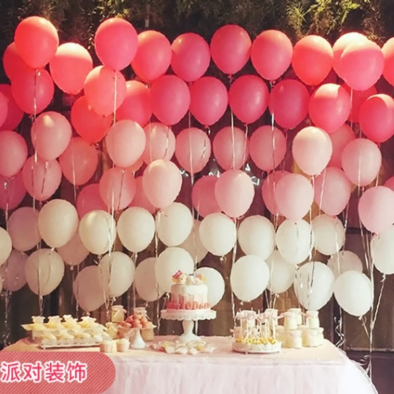 

white blue Pearl Latex Balloon Air Balls Children's Birthday Party Balloons wedding party decoration balloon kid toys