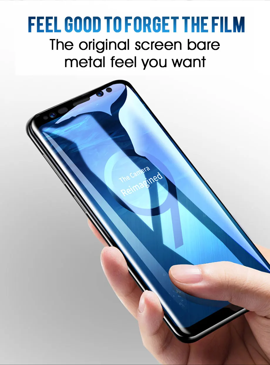 99D полностью изогнутое закаленное стекло для samsung Galaxy S9 S8 Plus Note 8 9 Защитная пленка для экрана на S8 S9 S7 S6 Edge