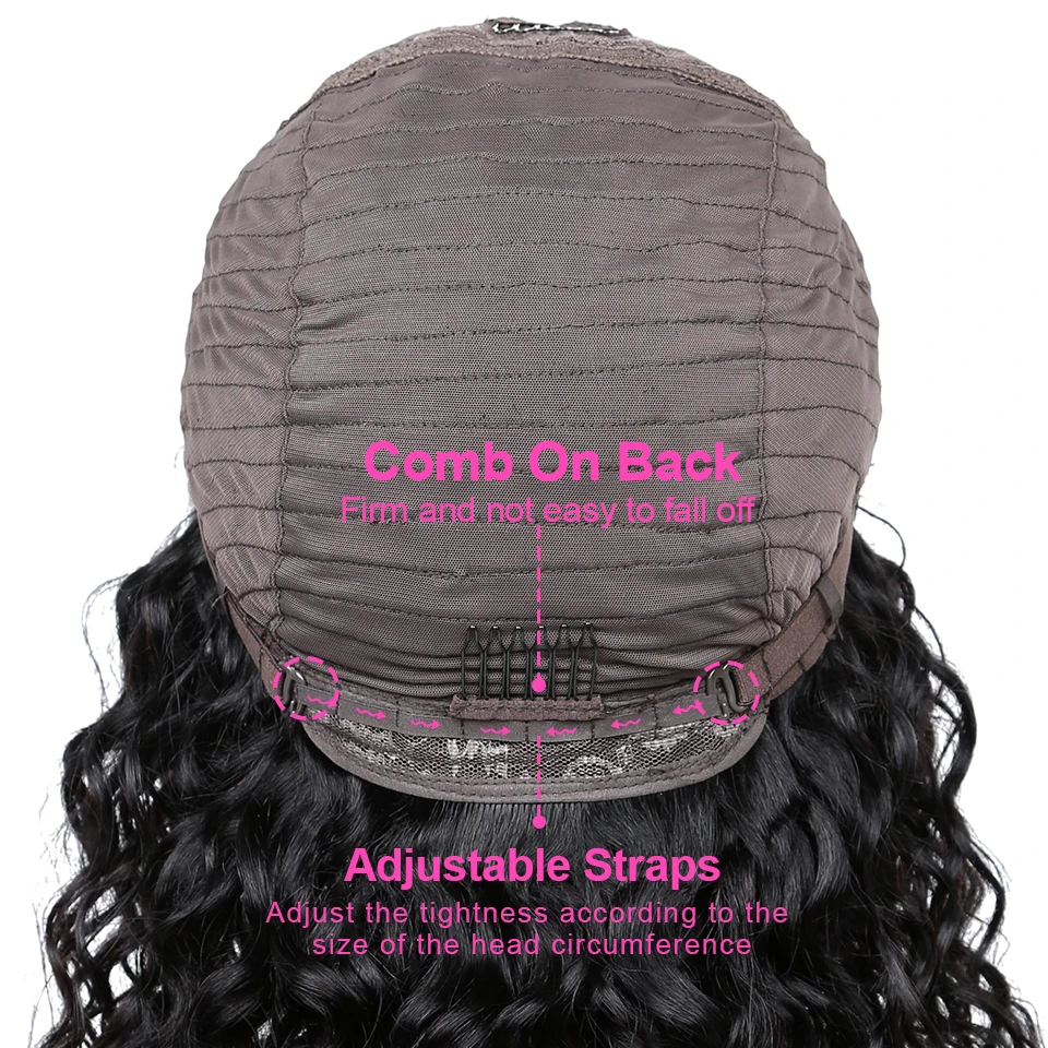 

Water Wave Wig U Part Wig Human Hair For Black Women Glueless Human Hair Wigs Brazilian Hair Wigs Water Wave Short Long Wigs