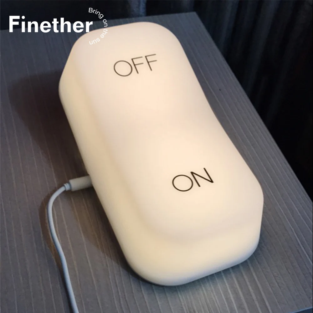 Новый креативный винтажный светодиодный светильник ночник гравитация индукция