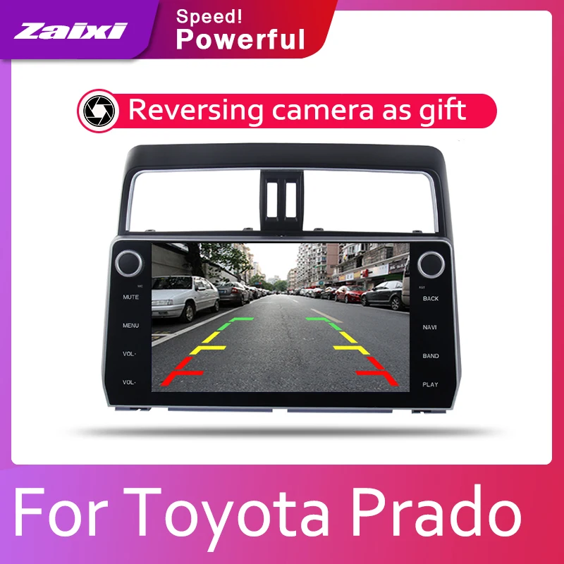ЖК-экран для Toyota Land Cruiser Prado 2017-2019 автомобильные аксессуары Android мультимедийный