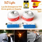 Dgt V16 аварисветильник свет V16, одобрен Dgt, безопасность движения в Испании светильник заряжаемый магнитный переключатель, Стробоскопическая сигнальная лампа