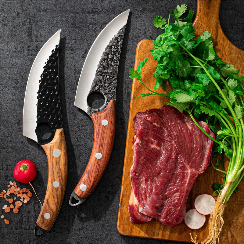

Forged bone knife kitchen division knife stainless steel cut meat soldier slaughter knife cutting knife home cutting meat cut