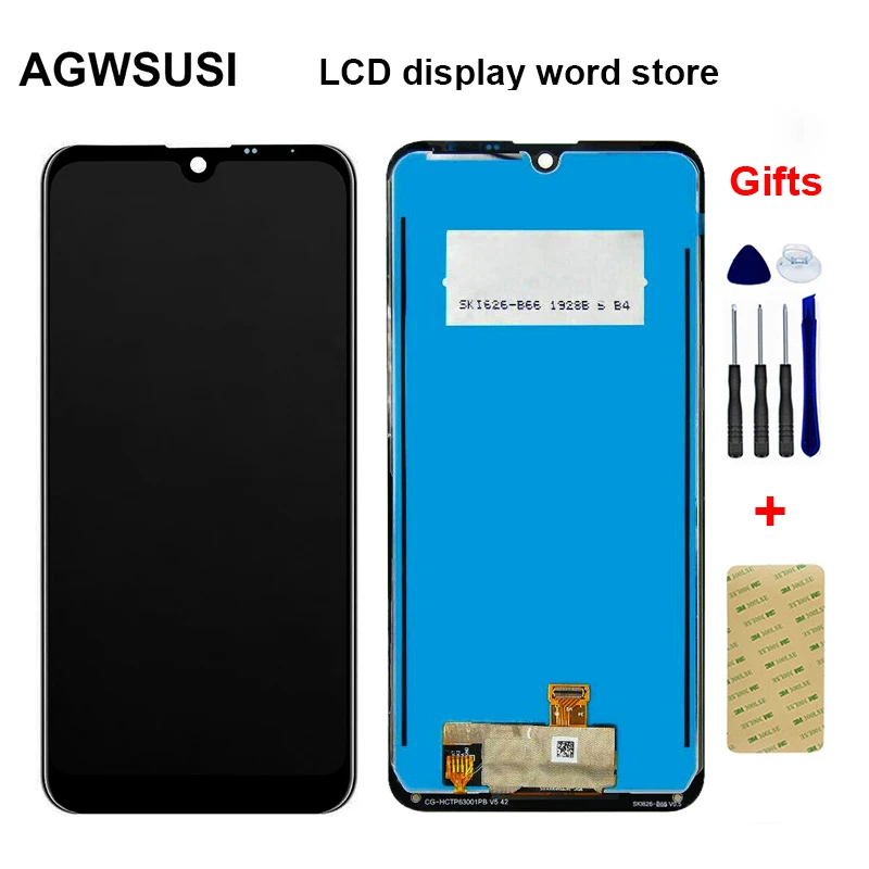 ЖК-дисплей с сенсорным экраном в сборе для LG K50 2019 LMX520BMW LMX520HM LMX520EMW X520, сменный ЖК-дисплей для LG K12 Max X520BMW