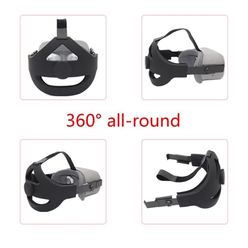 

Non-Slip Headband Sponge Mats Fixing Strap Adjustable Head Strap VR Helmet Belt for Oculus-Quest VR Headset Accessories
