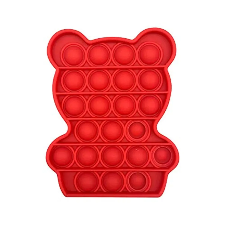 Пузырьковый медведь игрушки антистресс для людей с аутизмом специальная игрушка