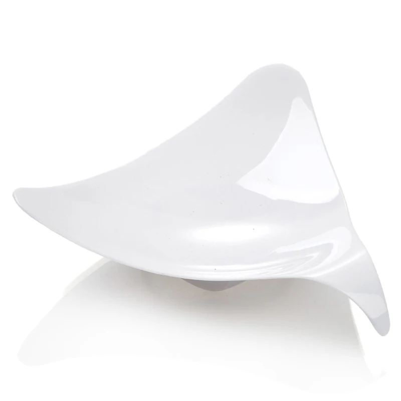 Promotion Party Suppliers Disposable Plastic Tableware 75*80mm Transparent Dessert Mini Appetizer Plate 20/Pack|Одноразовая посуда