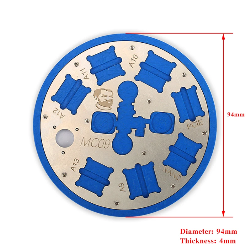Многофункциональный микроскоп платформа для удаления клея сканер отпечатков