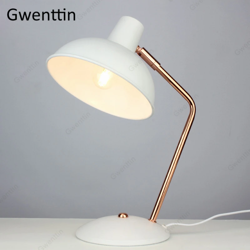 Скандинавские железные настольные лампы настосветильник лампа для чтения